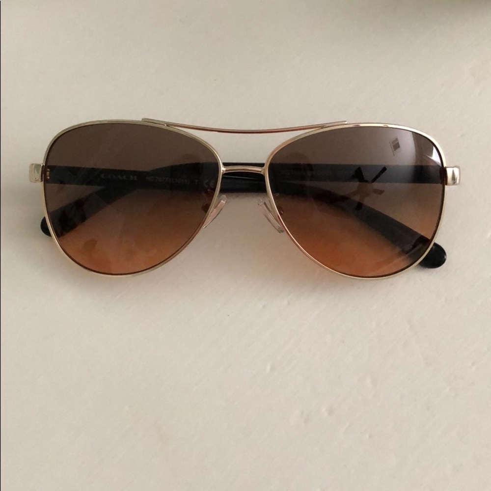 Coach Aviator sunglasses